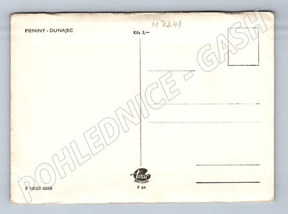 Pohlednice Pieniny Dunajec pltníci Slovensko (M7241)