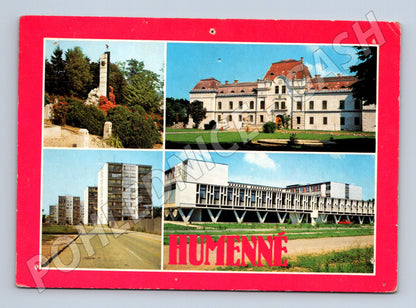 Pohlednice Humenné Slovensko prošlá (M7243)