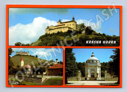 Pohlednice Hrad Krásna Hôrka a mauzoleum (M7248)