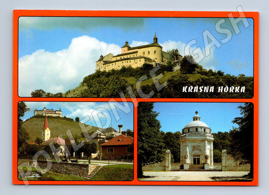 Pohlednice Hrad Krásna Hôrka a mauzoleum (M7248)