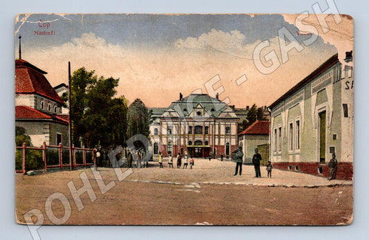 Pohlednice Čop nádraží kolorovaná (M7254)