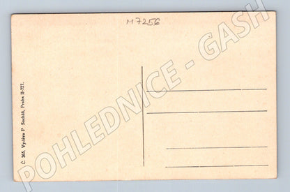 Pohlednice Dojení na salaši Vážec Slovensko (M7256)