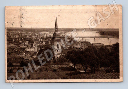 Pohlednice Bratislava panorama z hradu 1926 (M7258)