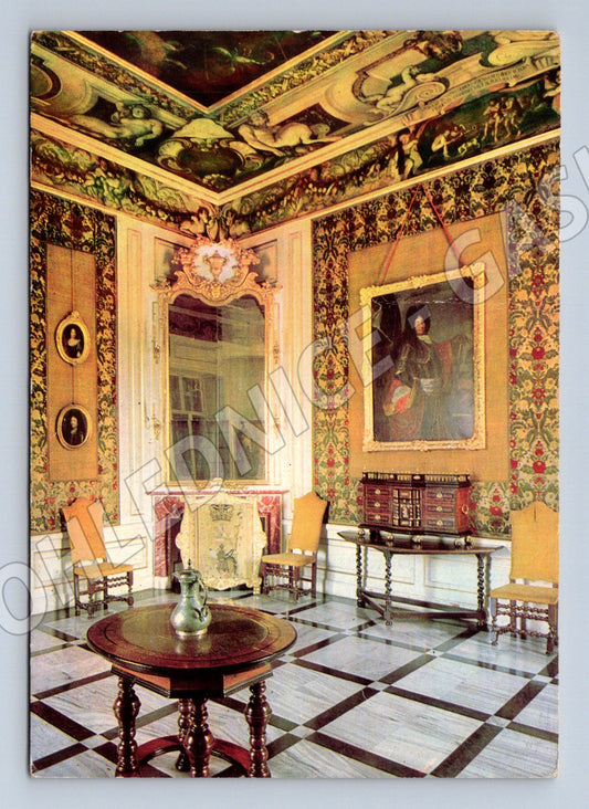 Pohlednice Varšava Wilanów interiér 1969 (M7262)
