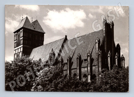 Pohlednice Toruň kostel sv. Jakuba odeslaná (M7263)