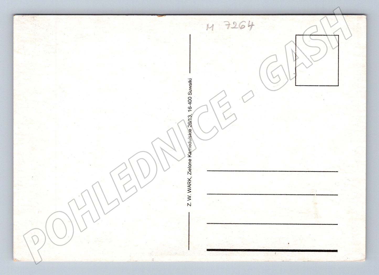Pohlednice Suwałki a okolí Polsko (M7264)