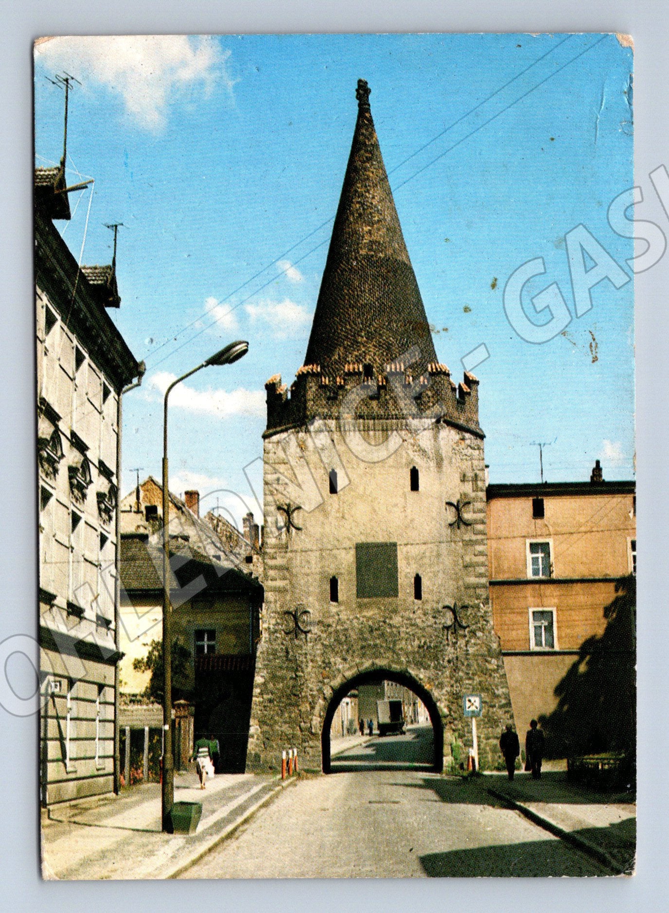 Pohlednice Ziębice Brama Paczkowska (M7272)