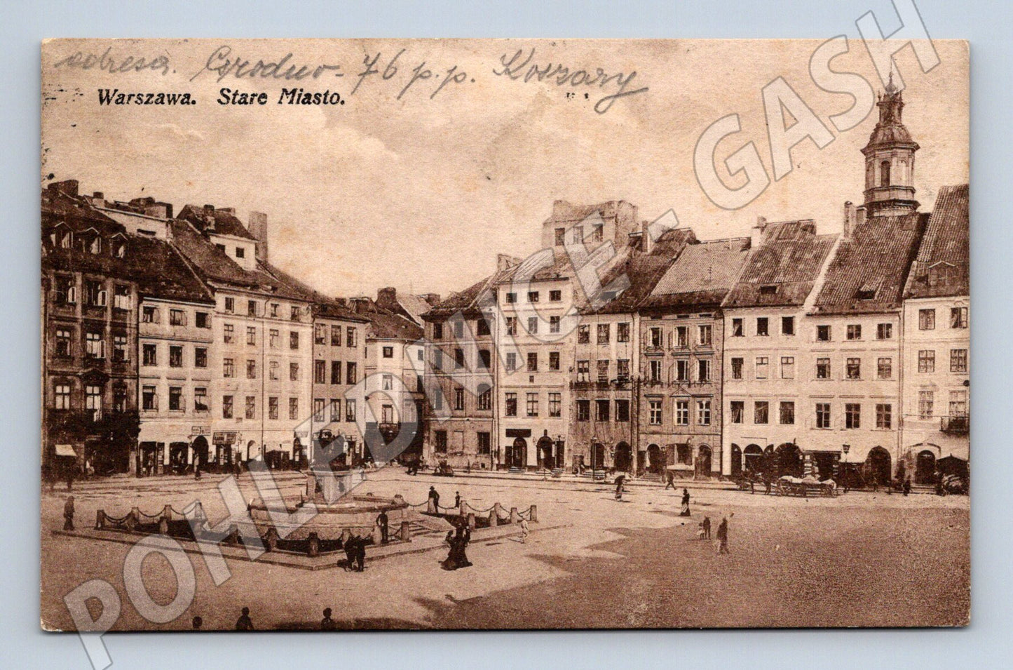 Pohlednice Varšava Staré Město historická (M7275)