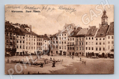 Pohlednice Varšava Staré Město historická (M7275)