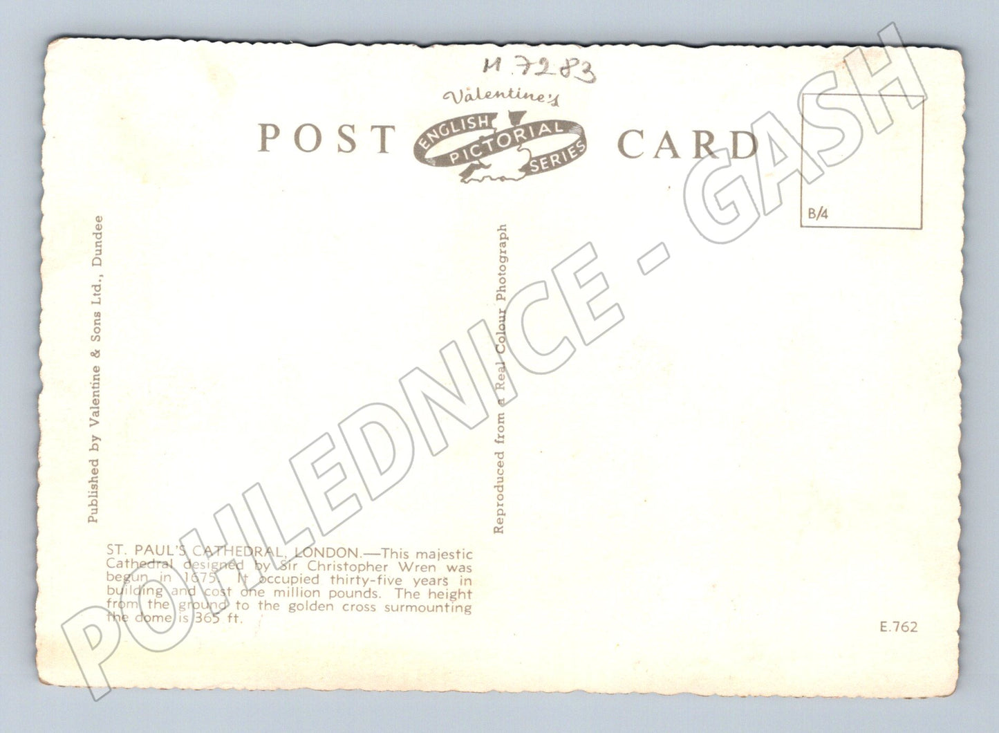 Pohlednice Londýn katedrála sv. Pavla (M7283)