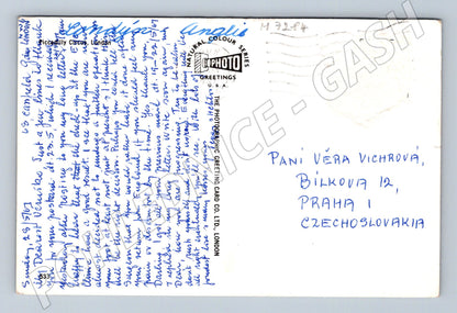 Pohlednice Londýn Piccadilly Circus popsaná (M7284)