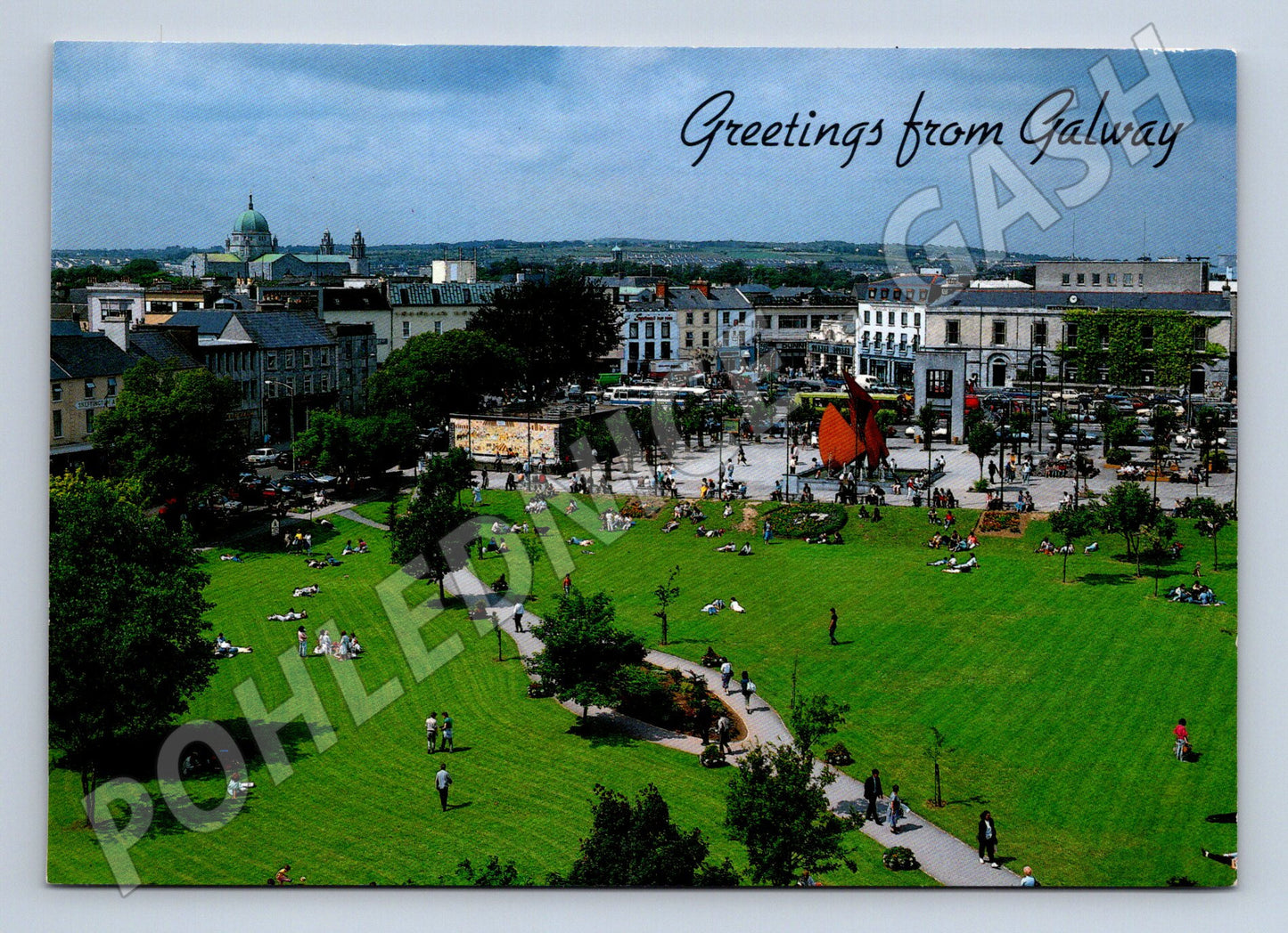 Pohlednice Galway Irsko Eyre Square (M7285)
