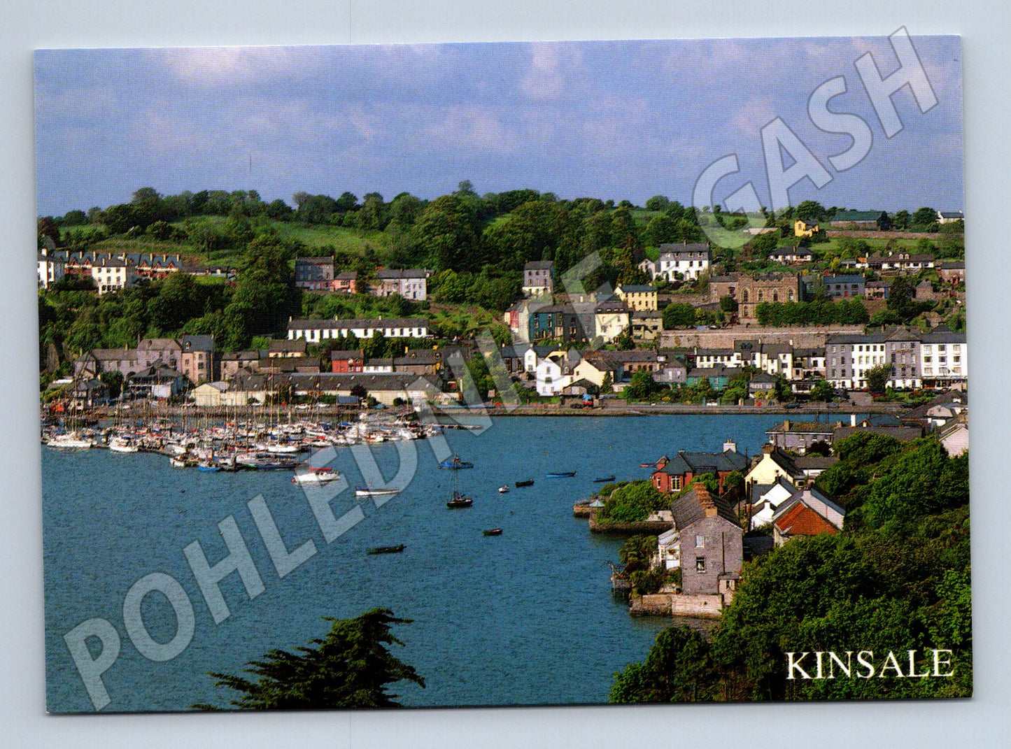 Pohlednice Kinsale Irsko přímořské město (M7291)
