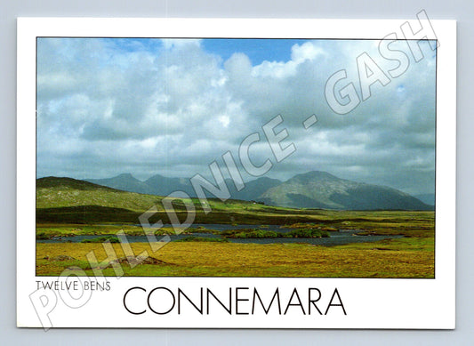 Pohlednice Connemara Twelve Bens Irsko (M7299)