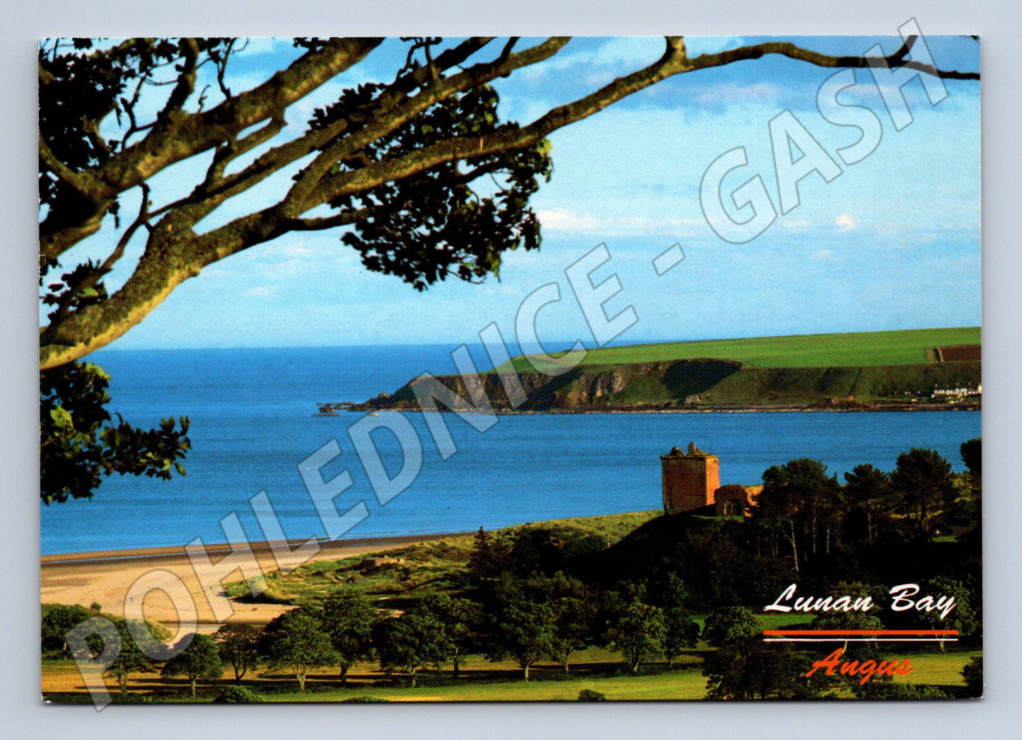 Pohlednice Skotsko Red Castle Lunan Bay (M7308)