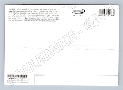 Pohlednice Clifden Connemara nepoužitá (M7309)