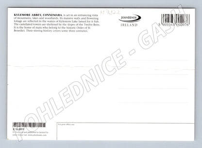 Pohlednice Kylemore Abbey Connemara Irsko (M7322)