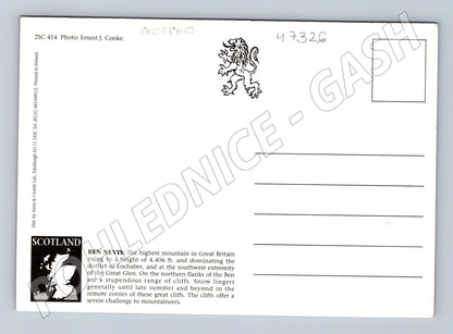 Pohlednice Ben Nevis Skotsko nejvyšší hora (M7326)