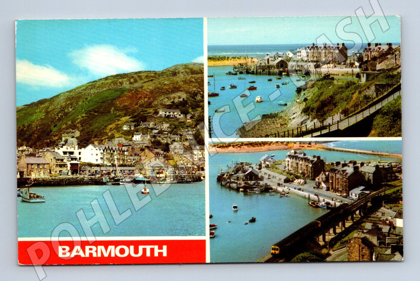 Pohlednice Barmouth Velká Británie přístav (M7329)