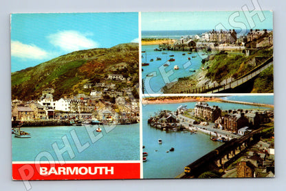 Pohlednice Barmouth Velká Británie přístav (M7329)