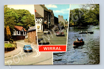 Pohlednice Wirral Neston Raby Mere Caldy (M7331)