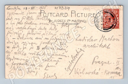 Pohlednice Londýn 1926 St Paul’s interiér (M7334)