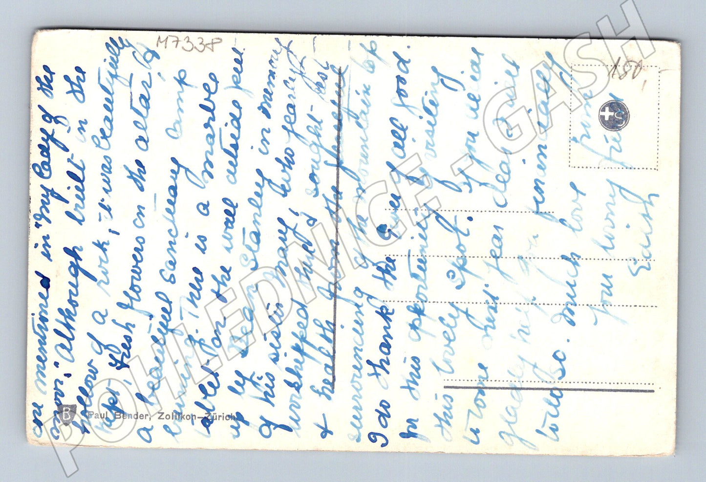 Pohlednice Lugano Paradiso Švýcarsko (M7338)