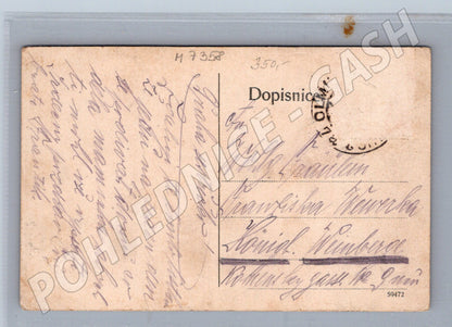 Postcard Olomouc astronomical clock old until 1950 (M7358)