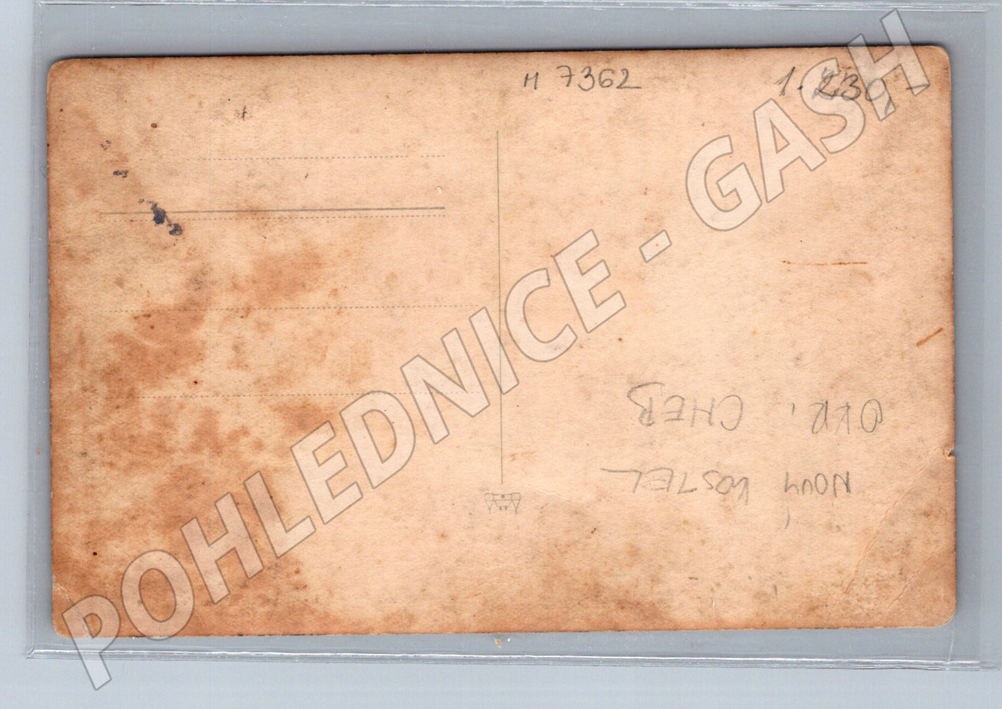 Postcard Pilsen restaurant in Mlýnek povoz (M7362)