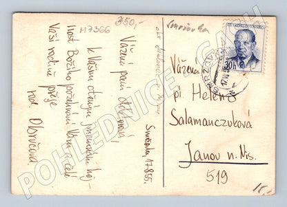 Pohlednice Smržovka čb 1951 (M7366)