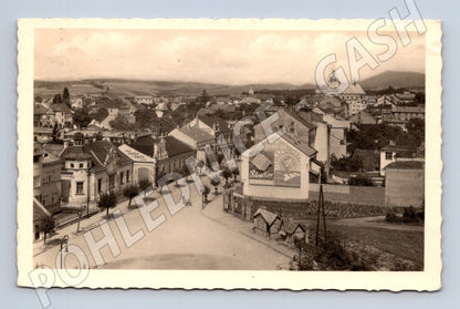 Pohlednice Holešov protektorát razítko (M7371)