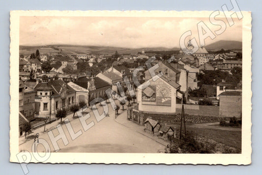 Pohlednice Holešov protektorát razítko (M7371)