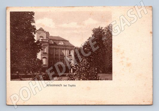 Pohlednice Křemýž u Teplic historická 1925 (M7375)