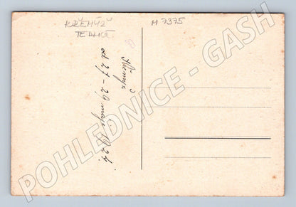 Pohlednice Křemýž u Teplic historická 1925 (M7375)