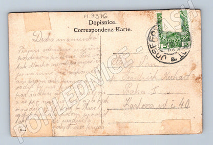 Pohlednice Josefov Josefstadt historická (M7376)