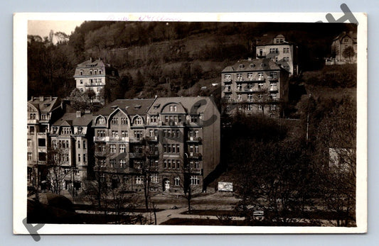 Pohlednice Jáchymov černobílá ČSR 1945 (M738)
