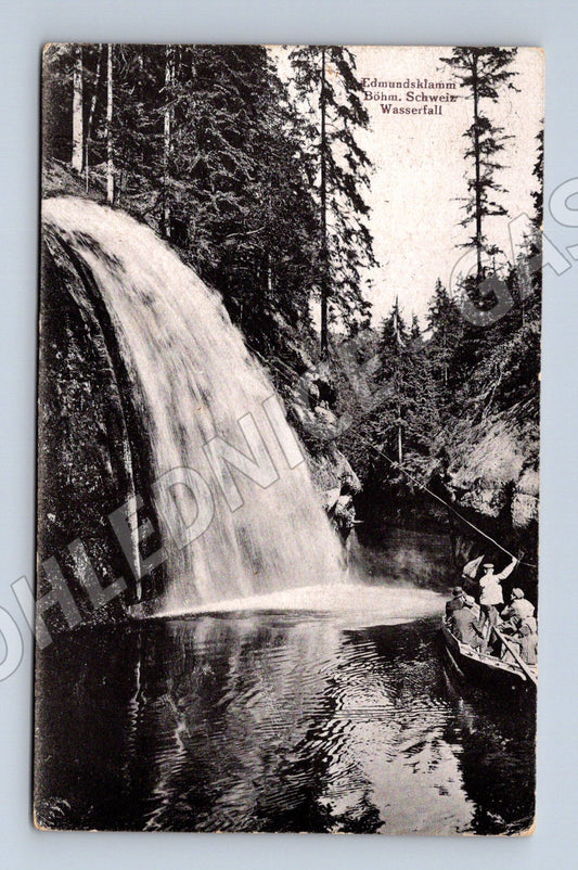 Pohlednice Edmundova soutěska Českosaské Švýcarsko (M7384)