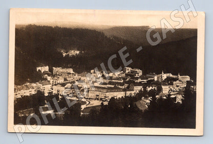 Pohlednice Mariánské Lázně panorama do 1950 (M7389)