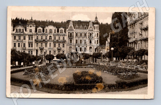 Pohlednice Mariánské Lázně zaslaná 1951 (M7393)