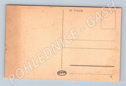 Pohlednice Karlovy Vary Mlýnská kolonáda (M7404)