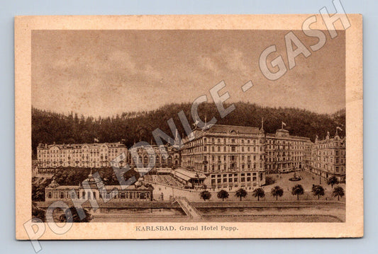 Pohlednice Karlovy Vary Grandhotel Pupp (M7405)