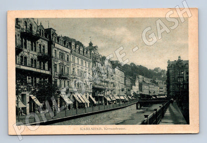 Pohlednice Karlovy Vary Kreuzstrasse (M7406)