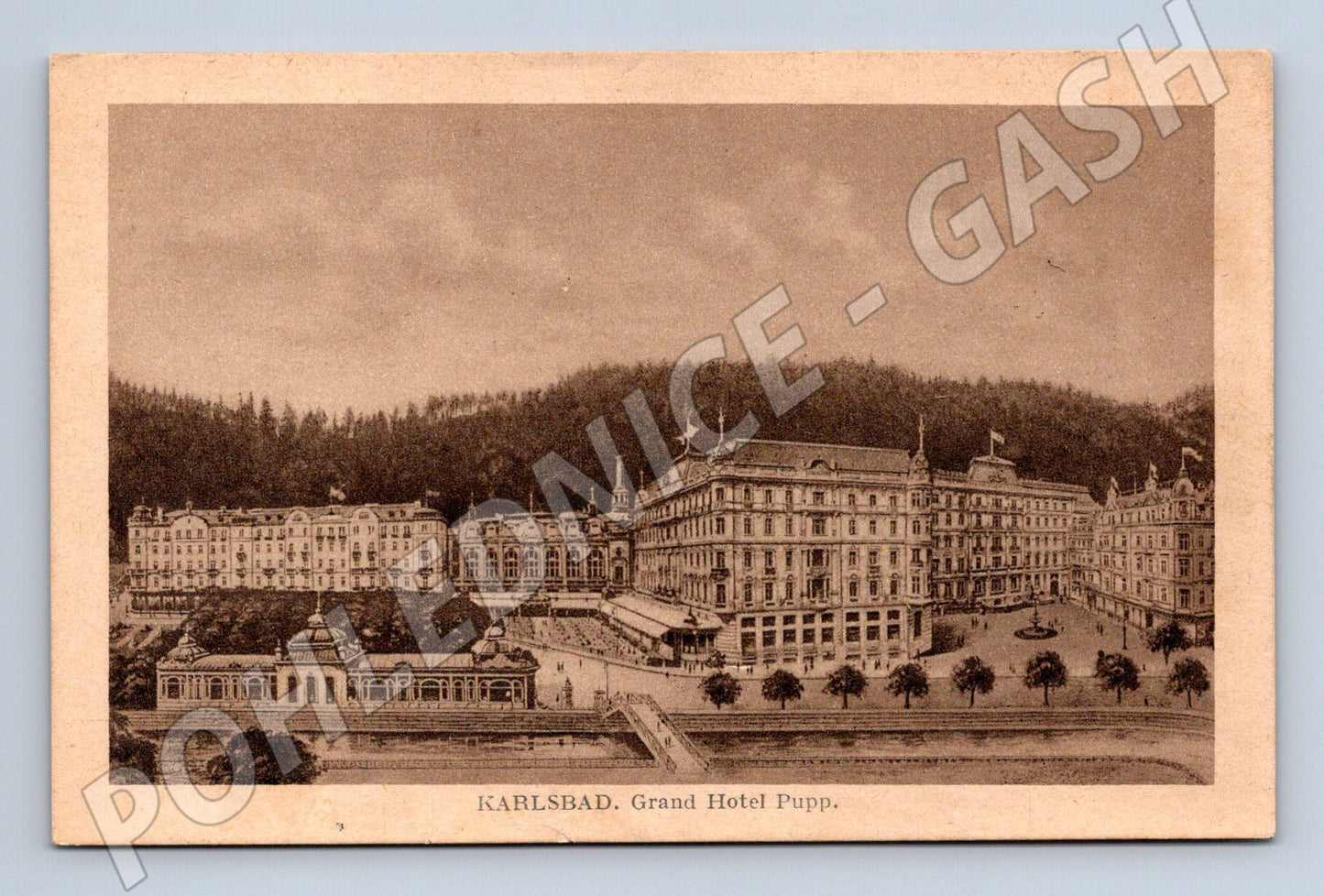 Pohlednice Karlovy Vary Grandhotel Pupp (M7409)