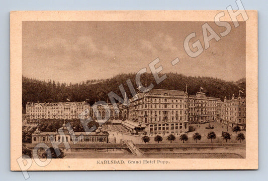 Pohlednice Karlovy Vary Grandhotel Pupp (M7409)