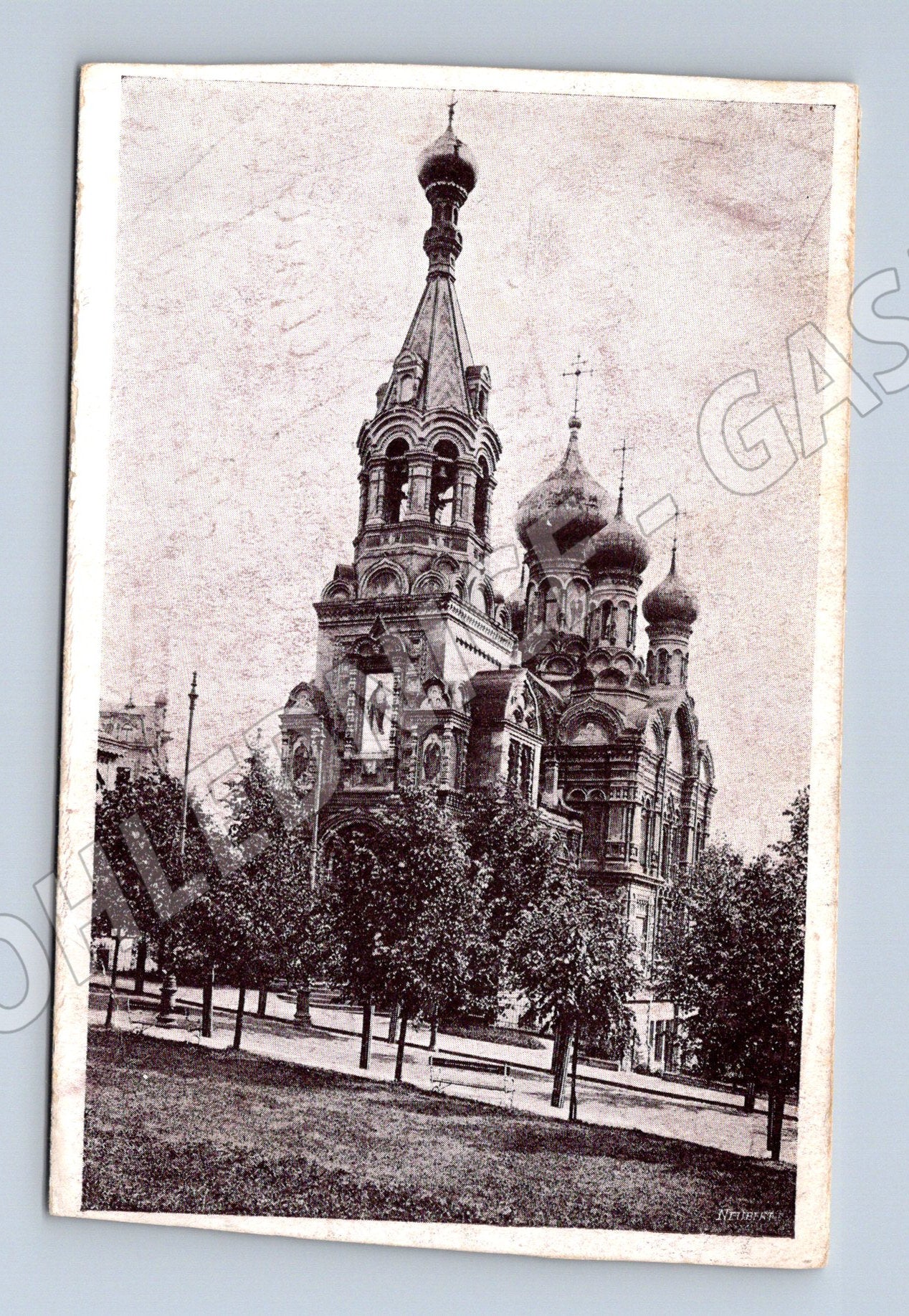 Pohlednice Karlovy Vary pravoslavný chrám (M7411)