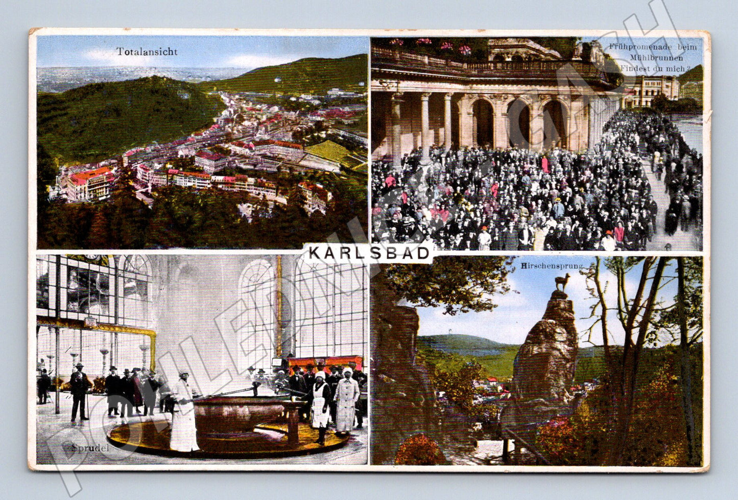 Pohlednice Karlovy Vary víceobrázková (M7412)