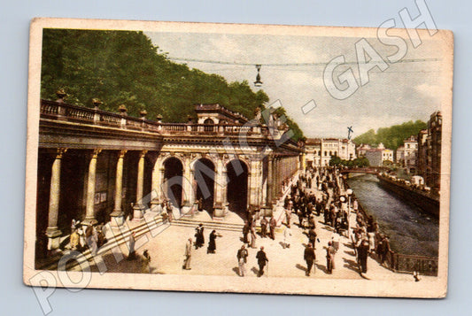 Pohlednice Karlovy Vary Mlýnská kolonáda (M7414)