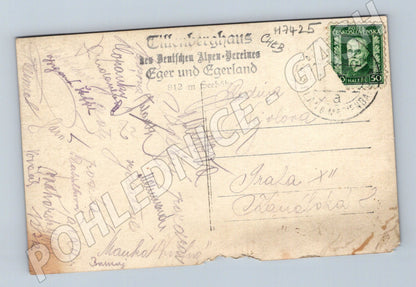 Pohlednice Tilleberghaus Chebsko turistika (M7425)