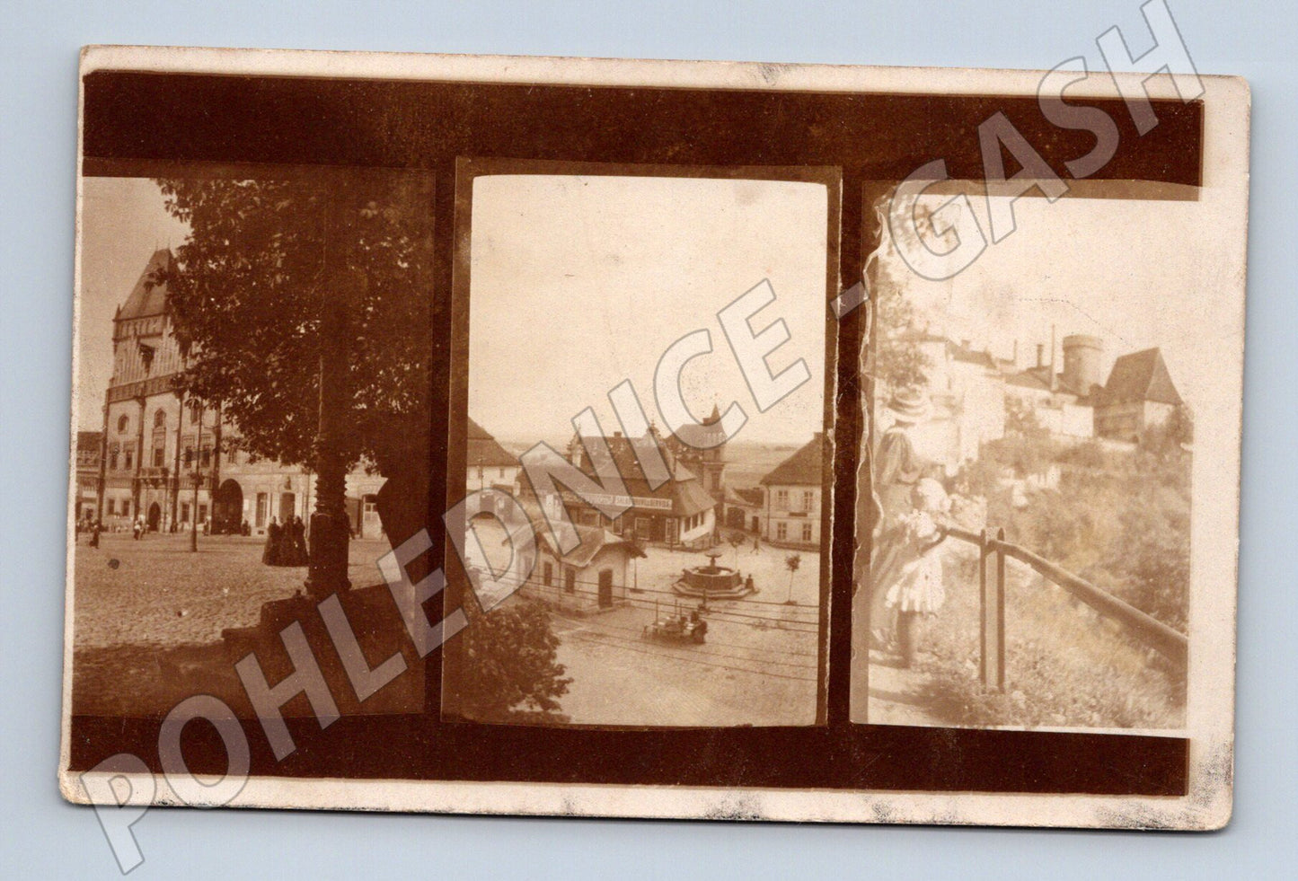 Pohlednice Tábor historická malý formát (M7426)