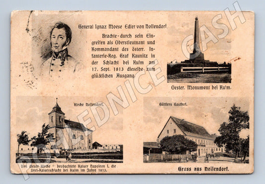 Pohlednice Bitva u Chlumce Nollendorf 1813 (M7428)